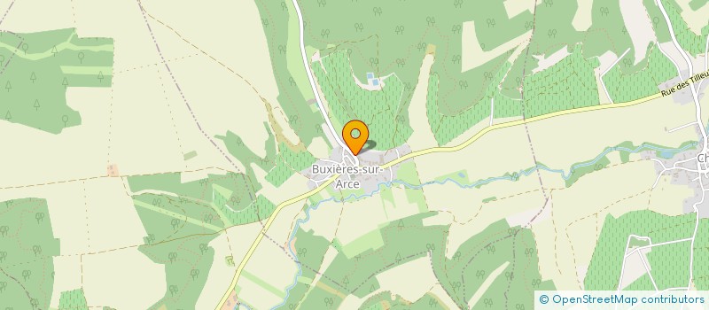 localisation de l'entreprise SARL BERTRAND GAUTHEROT à BUXIERES-SUR-ARCE