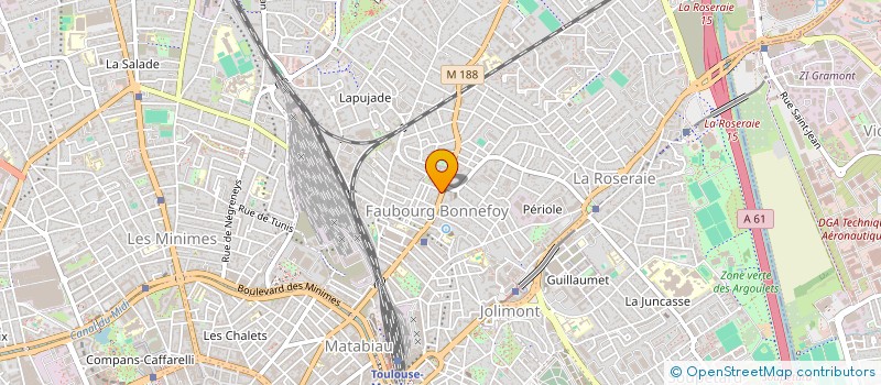 localisation de l'entreprise SARL BERVAN à TOULOUSE