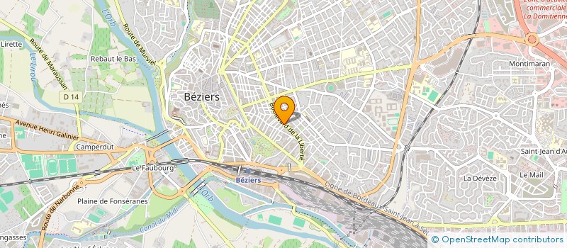 localisation de l'entreprise SARL BESEKA  BEZIERS