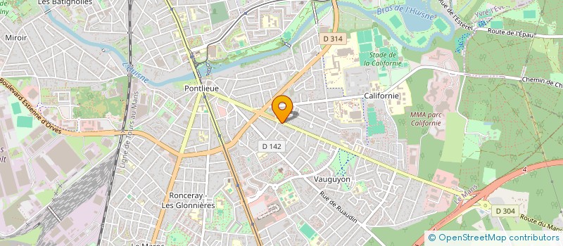 localisation de l'entreprise SARL BESNARD à LE MANS