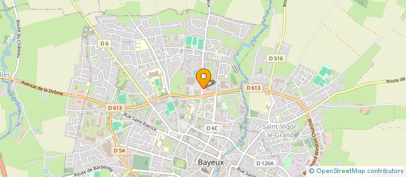 localisation de l'entreprise SARL BESSIN ARTS CREATIFS à BAYEUX