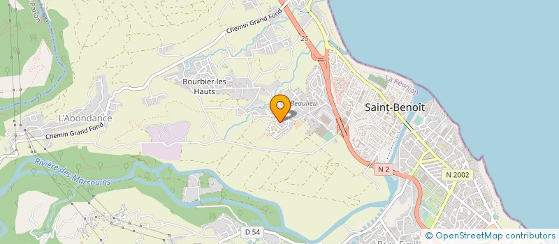 localisation de l'entreprise SARL BEST CARGO à SAINT-BENOIT