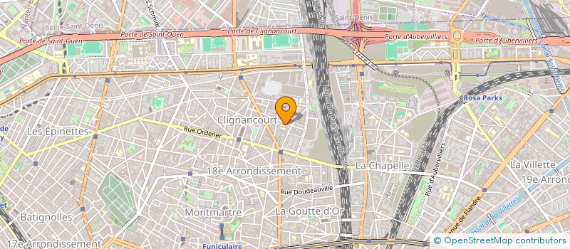 localisation de l'entreprise SARL BETAS CONSTRUCTION  PARIS