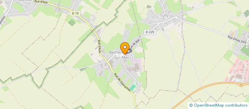localisation de l'entreprise SARL BETHENCOURT AMBULANCES à BETHENCOURT-SUR-MER