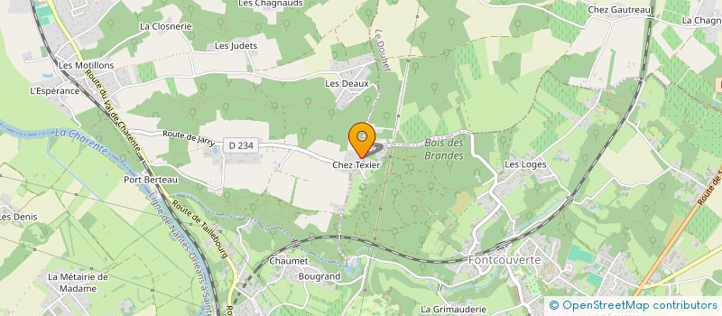 localisation de l'entreprise SARL BETIN ELEC  BUSSAC-SUR-CHARENTE