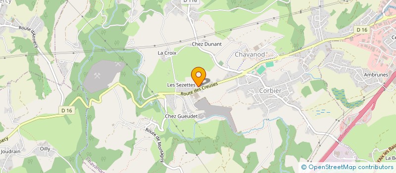 localisation de l'entreprise SARL BETON 74  EPAGNY METZ-TESSY