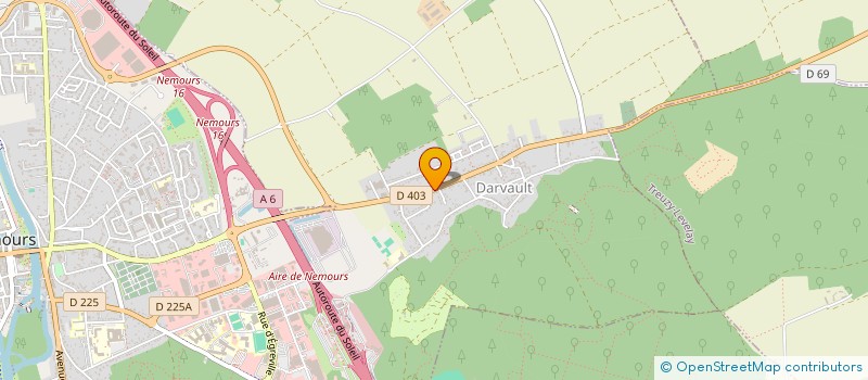 localisation de l'entreprise SARL BETTY K.  DARVAULT