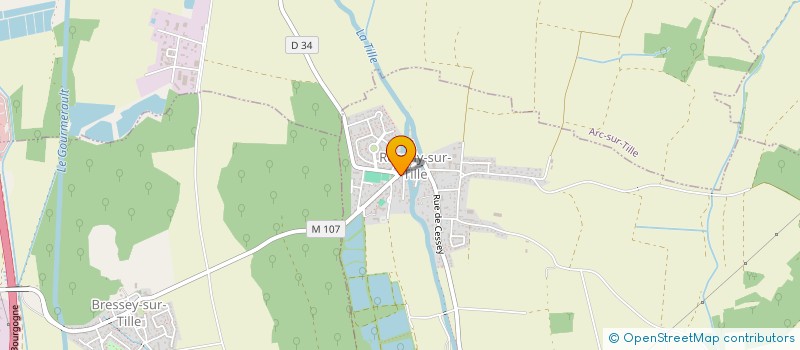 localisation de l'entreprise SARL BEUDET PERE ET FILS  REMILLY-SUR-TILLE