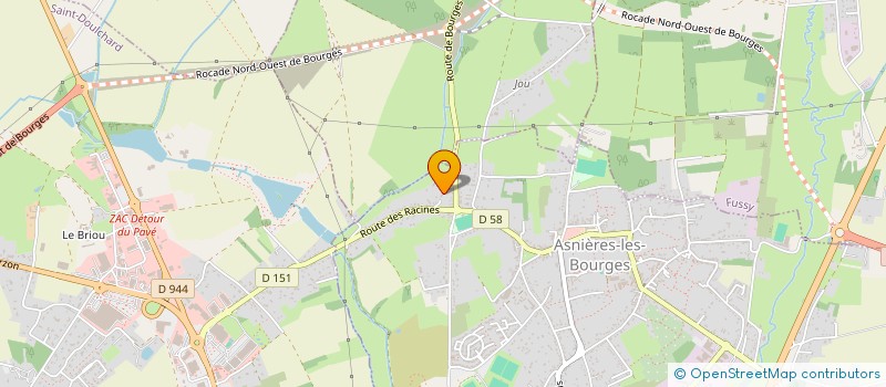 localisation de l'entreprise SARL BEYRIE ENTREPRISE  BOURGES