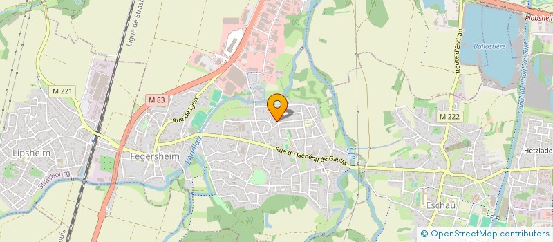 localisation de l'entreprise SARL BF CONSTRUCTIONS  FEGERSHEIM