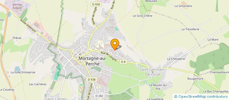 localisation de l'entreprise SARL BG à MORTAGNE-AU-PERCHE