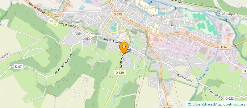 localisation de l'entreprise SARL BG à PONT-AUDEMER