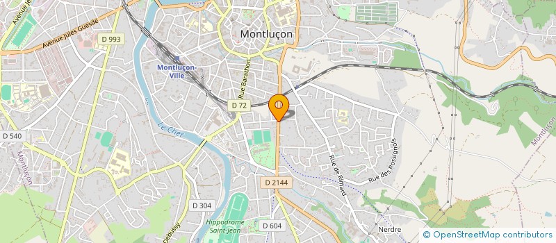 localisation de l'entreprise SARL BG2A PATRIMOINE à MONTLUCON