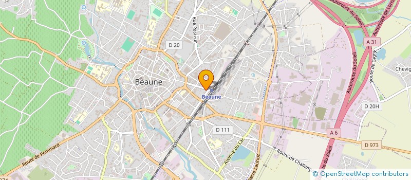 localisation de l'entreprise SARL BG2C LOC à BEAUNE