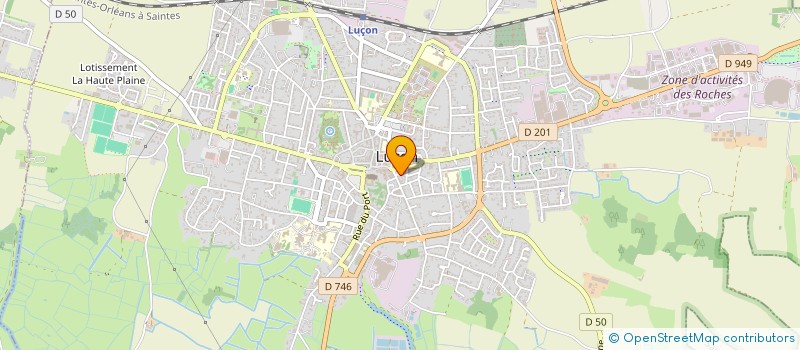 localisation de l'entreprise SARL BGB ASSUR à LUCON