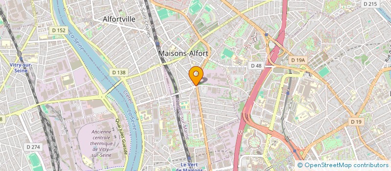 localisation de l'entreprise SARL BH COM à MAISONS-ALFORT