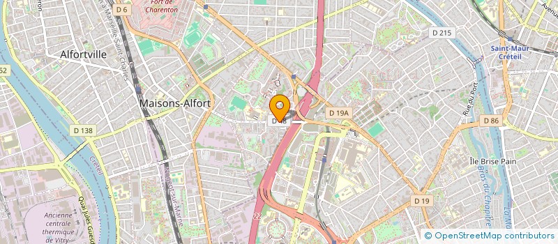 localisation de l'entreprise SARL BHL DIFFUSION à MAISONS-ALFORT