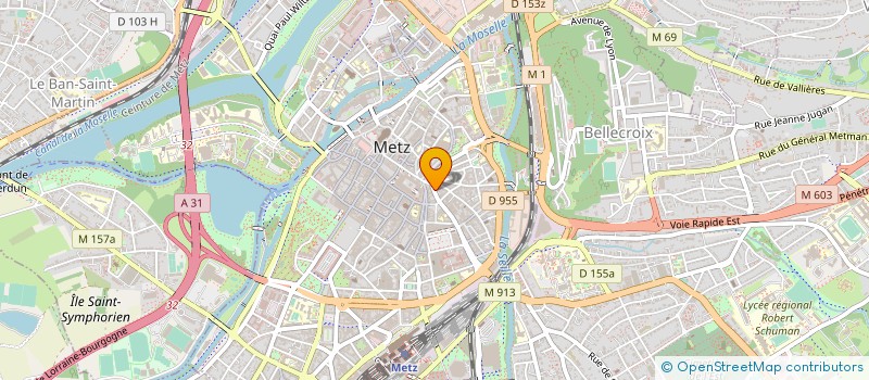 localisation de l'entreprise SARL BHN BOGNER GRAVEUR à METZ