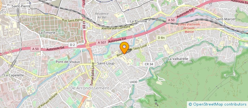 localisation de l'entreprise SARL BHPC à MARSEILLE