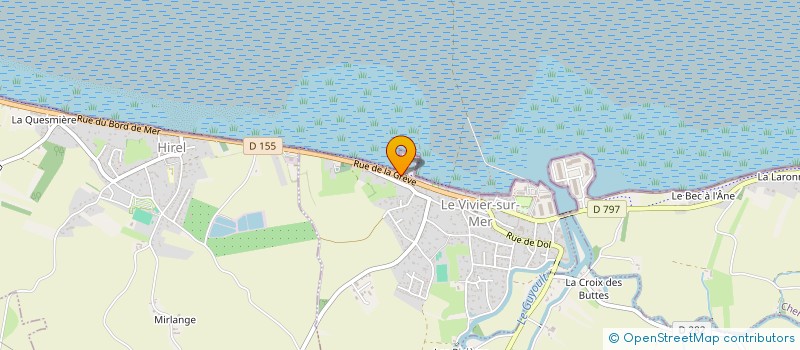 localisation de l'entreprise SARL BHSB à LE VIVIER-SUR-MER