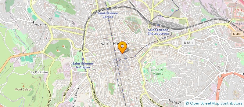 localisation de l'entreprise SARL BI  SAINT-ETIENNE