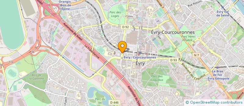 localisation de l'entreprise SARL BI-BTP à EVRY-COURCOURONNES
