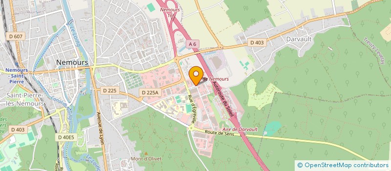 localisation de l'entreprise SARL BIBOU  NEMOURS