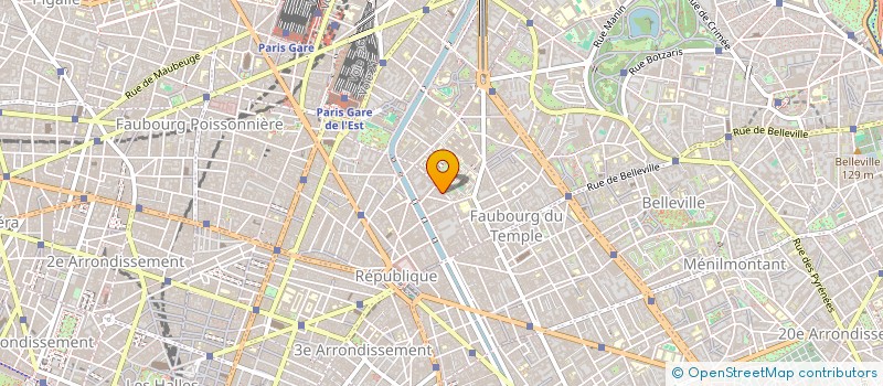 localisation de l'entreprise SARL BICHAT  PARIS