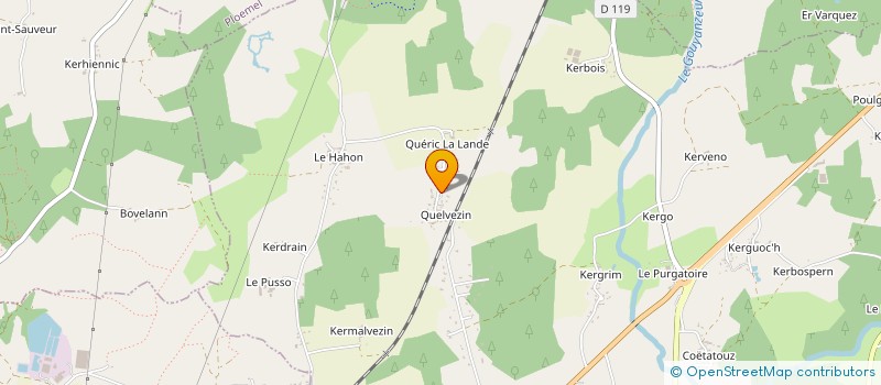 localisation de l'entreprise SARL BIDAULT TRADITION  CARNAC