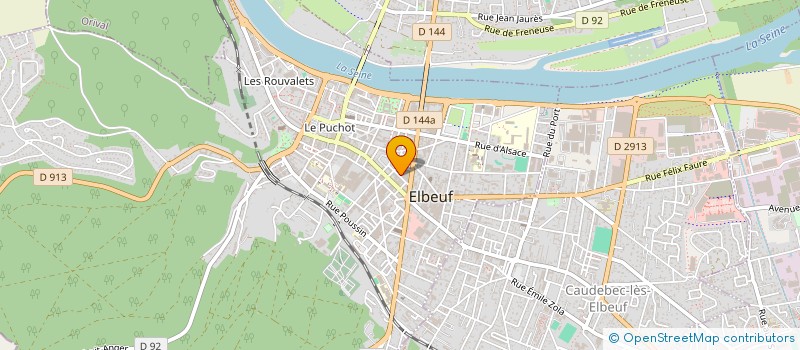 localisation de l'entreprise SARL BIDDULPH DUBECQ  ELBEUF