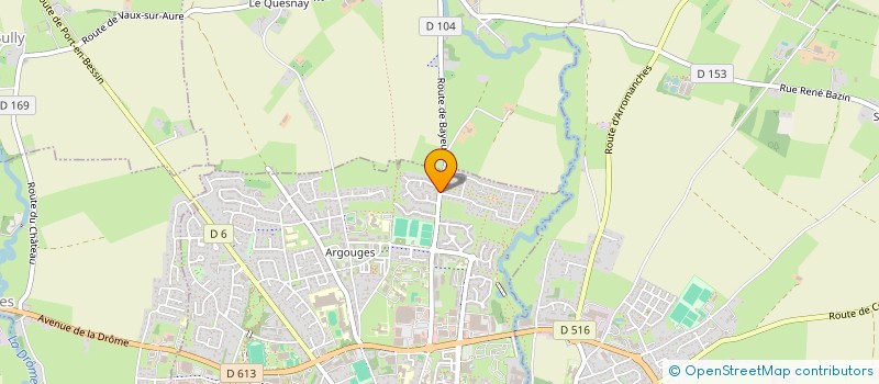 localisation de l'entreprise SARL BIE REDMOND  BAYEUX