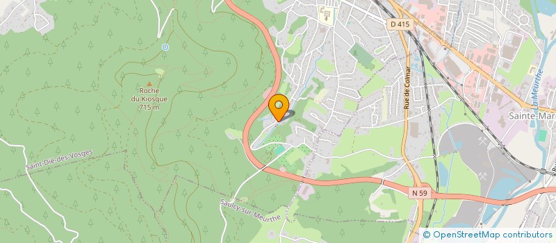 localisation de l'entreprise SARL BIEHLMANN ET FRERES à SAINT-DIE-DES-VOSGES