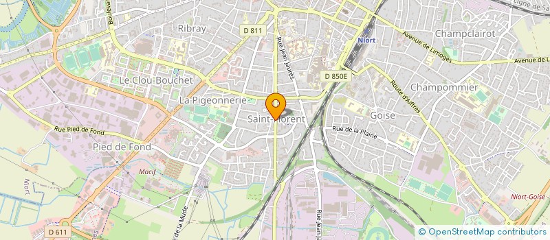 localisation de l'entreprise SARL BIEN ETRE CHEZ SOI à NIORT