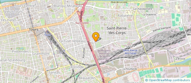 localisation de l'entreprise SARL BIEN SUR  SAINT-PIERRE-DES-CORPS