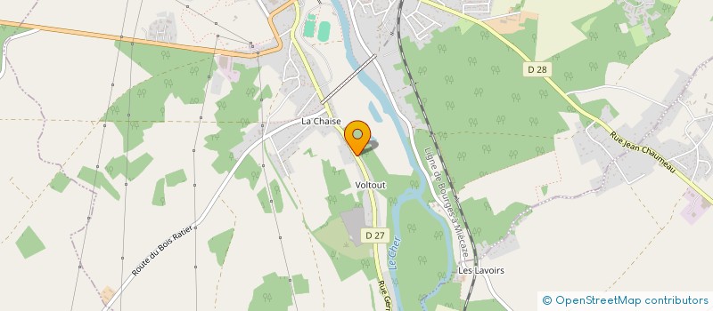localisation de l'entreprise SARL BIESSY à LUNERY