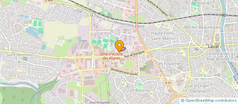 localisation de l'entreprise SARL BIG BAZAR à LAVAL