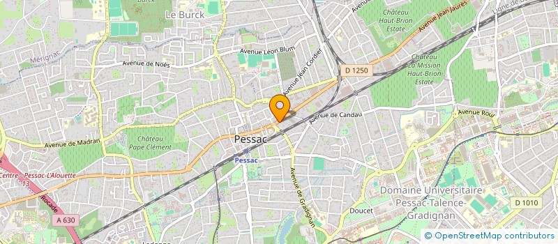localisation de l'entreprise SARL BIGNON à PESSAC