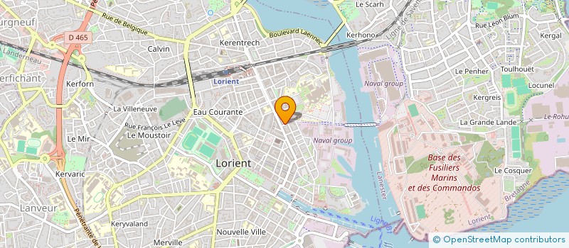 localisation de l'entreprise SARL BIGNON ET SANCHEZ à LORIENT