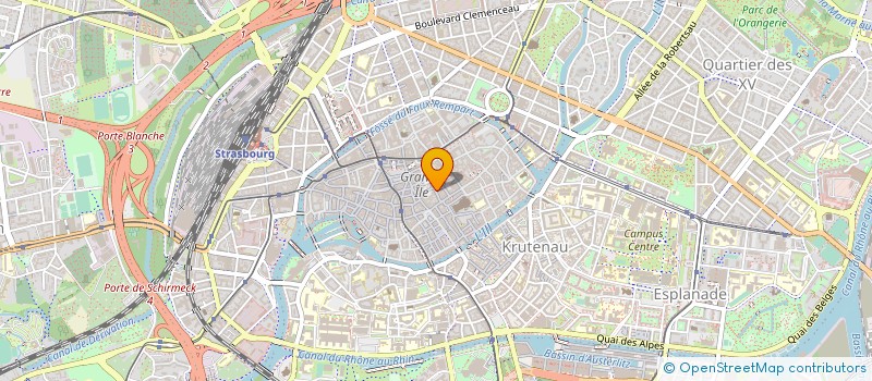 localisation de l'entreprise SARL BIJOUTERIE DOMINO à STRASBOURG