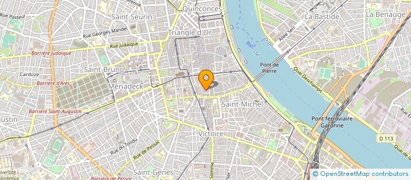 localisation de l'entreprise SARL BIJOUX MODE à BORDEAUX