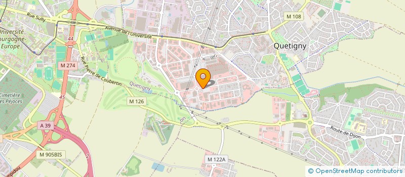 localisation de l'entreprise SARL BILLARD à QUETIGNY