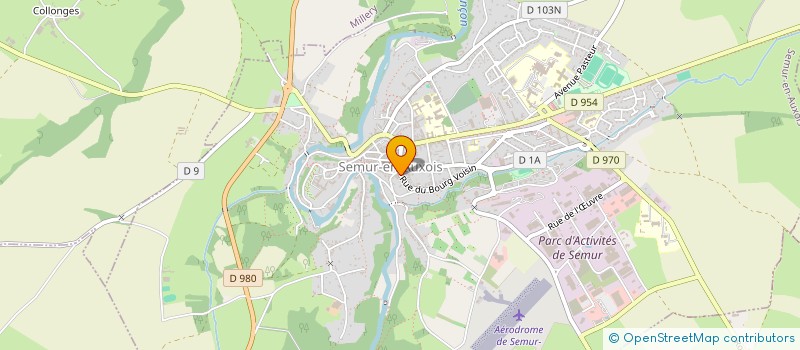 localisation de l'entreprise SARL BILLAT à SEMUR-EN-AUXOIS