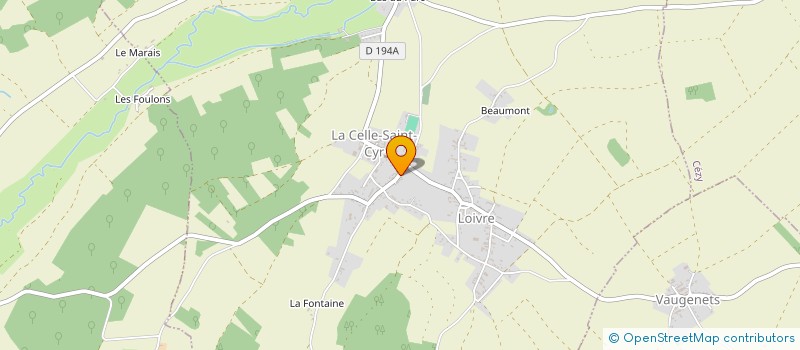 localisation de l'entreprise SARL BILLIETTE FRERES à LA CELLE-SAINT-CYR