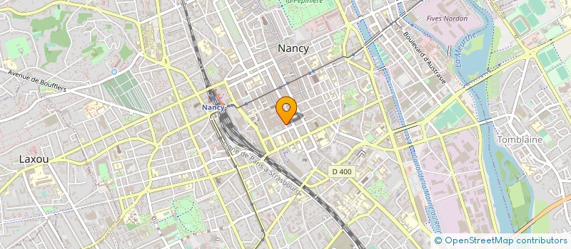 localisation de l'entreprise SARL BILLIOTTE & COMMUNICATION  NANCY