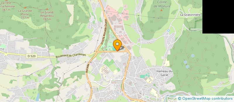 localisation de l'entreprise SARL BILLON à VOIRON