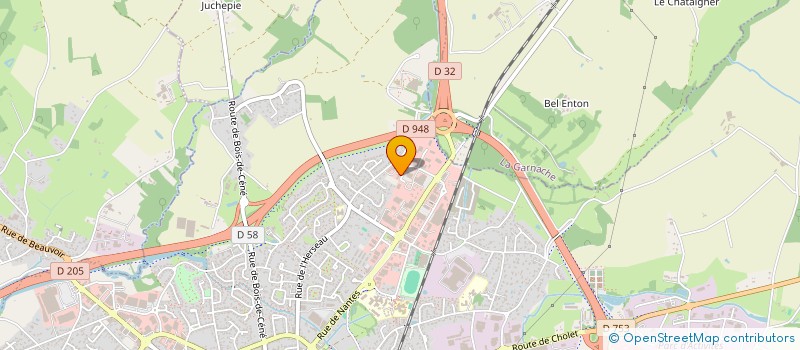 localisation de l'entreprise SARL BILLON FRERES à CHALLANS