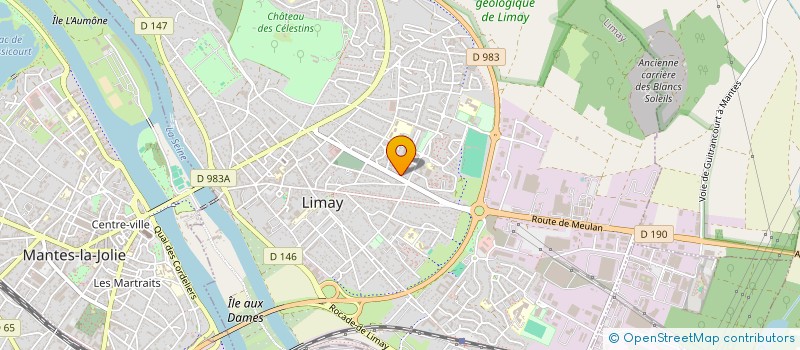 localisation de l'entreprise SARL BIN-BAT  LIMAY