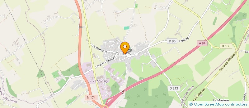 localisation de l'entreprise SARL BINET - FRANCOIS  TORIGNY-LES-VILLES