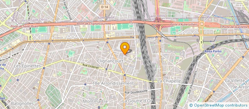 localisation de l'entreprise SARL BINKOWSKI  PARIS