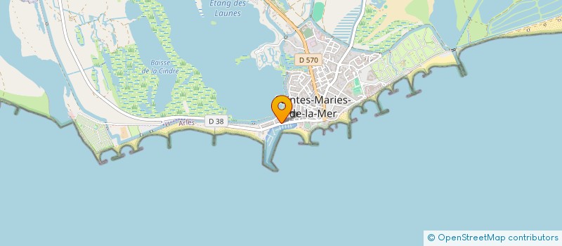 localisation de l'entreprise SARL BINTANG à SAINTES-MARIES-DE-LA-MER